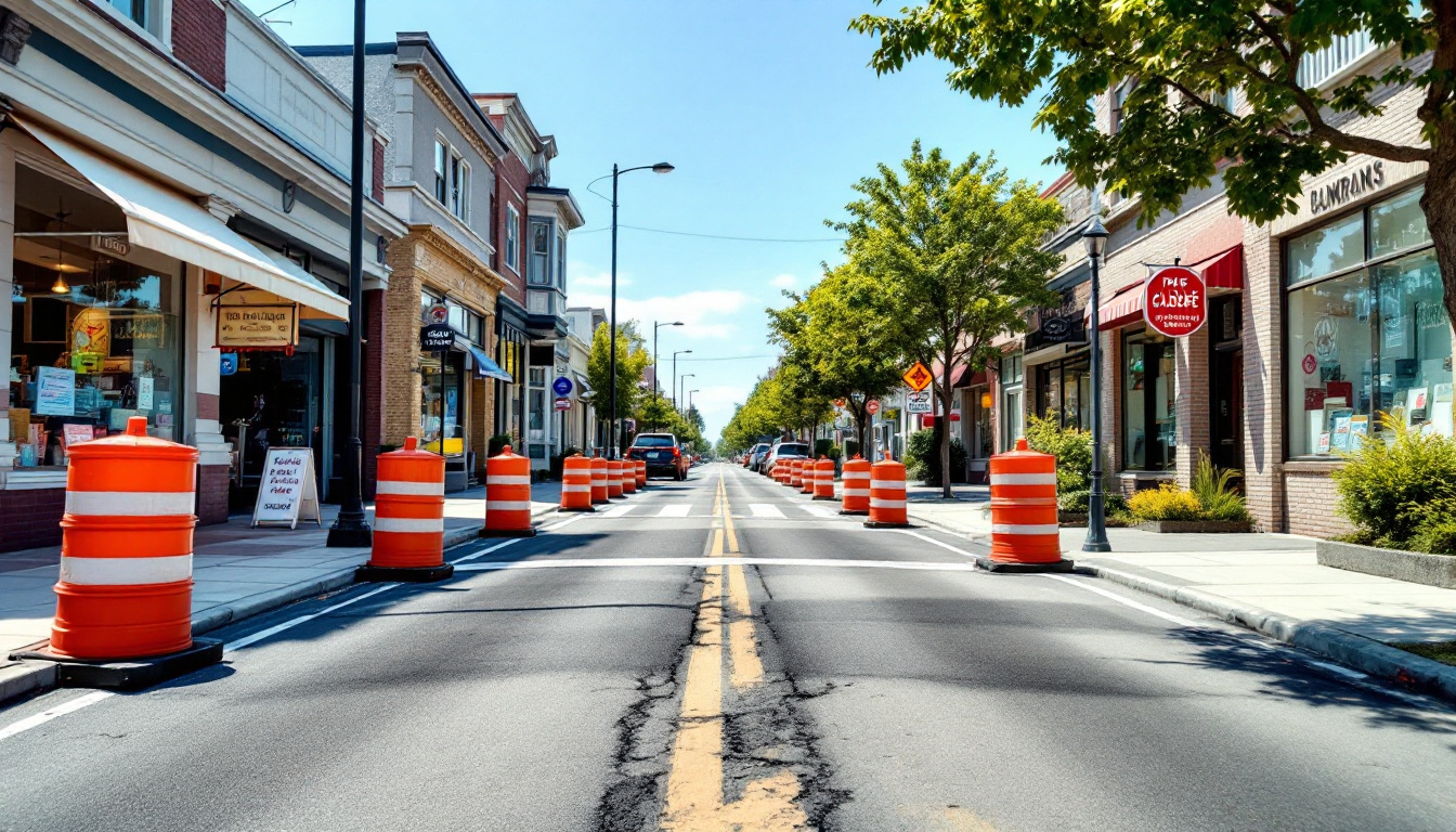 Traffic OS — Maintaining driveway and business access in work zones