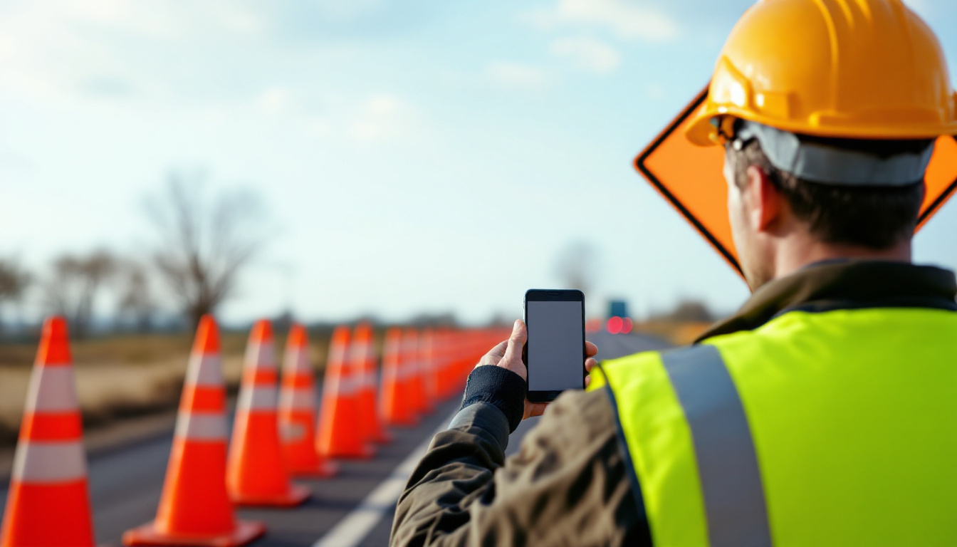 Traffic OS — Photo documentation of work zone setups