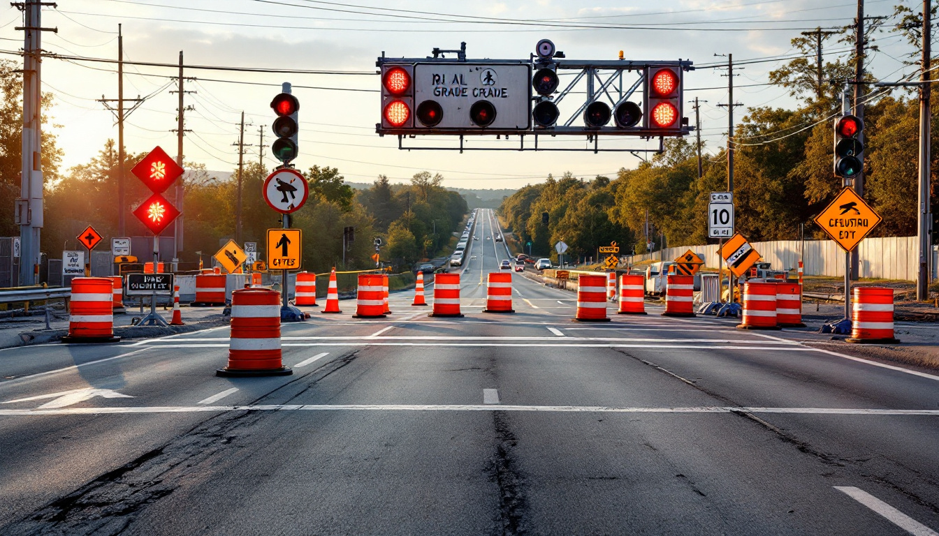 Traffic OS — Work zones at highway-rail grade crossings