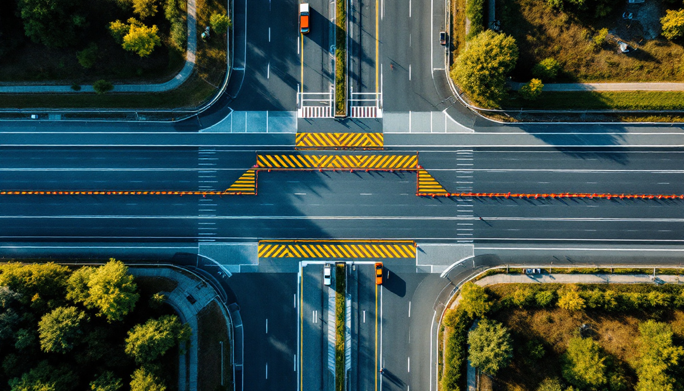Traffic OS — taper length and buffer space in a temporary traffic control zone