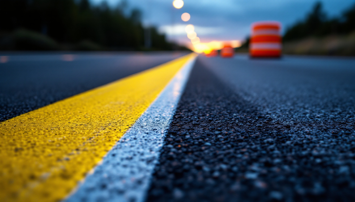 Traffic OS — Temporary pavement markings in work zones